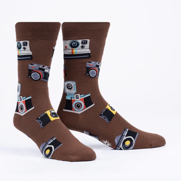 Sock it to me NWT Strike a Pose Crew Unisex Socks 📸 - Picture 1 of 5